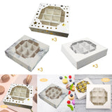 Maxbell Paper Chocolate Packaging Box Cookie Boxes for Celebration Birthday Carnival Star marble
