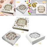 Maxbell Paper Chocolate Packaging Box Cookie Boxes for Celebration Birthday Carnival Star marble