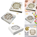 Maxbell Paper Chocolate Packaging Box Cookie Boxes for Celebration Birthday Carnival Star marble
