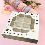 Maxbell Paper Chocolate Packaging Box Cookie Boxes for Celebration Birthday Carnival Star marble