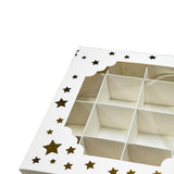 Maxbell Paper Chocolate Packaging Box Cookie Boxes for Celebration Birthday Carnival Star marble