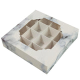 Maxbell Paper Chocolate Packaging Box Cookie Boxes for Celebration Birthday Carnival Marble