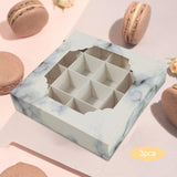 Maxbell Paper Chocolate Packaging Box Cookie Boxes for Celebration Birthday Carnival Marble
