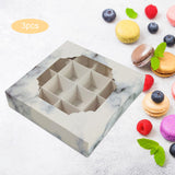 Maxbell Paper Chocolate Packaging Box Cookie Boxes for Celebration Birthday Carnival Marble