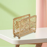 Maxbell Creative Tabletop Napkin Holder Tissue Holder for Dining Table Decoration Aureate