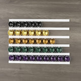 Maxbell Wall Mount Coffee Pod Holder Organizer for Countertop Coffee White