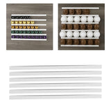 Maxbell Wall Mount Coffee Pod Holder Organizer for Countertop Coffee White