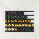 Maxbell Wall Mount Coffee Pod Holder Organizer for Countertop Coffee Black