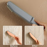 Maxbell Multifunctional Cleaning Brush Durable Shower for Countertop Home Corner White