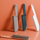 Maxbell Multifunctional Cleaning Brush Durable Shower for Countertop Home Corner Gray