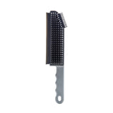 Maxbell Multifunctional Cleaning Brush Durable Shower for Countertop Home Corner Gray