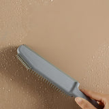 Maxbell Multifunctional Cleaning Brush Durable Shower for Countertop Home Corner Gray