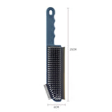 Maxbell Multifunctional Cleaning Brush Durable Shower for Countertop Home Corner Blue