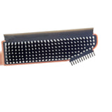 Maxbell Multifunctional Cleaning Brush Durable Shower for Countertop Home Corner Pink