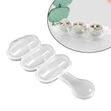 Maxbell Rice Balls Shaker DIY Sushi Decor Food Grade for Camping Home Outing White