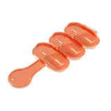 Maxbell Rice Balls Shaker DIY Sushi Decor Food Grade for Camping Home Outing Red