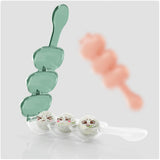 Maxbell Rice Balls Shaker DIY Sushi Decor Food Grade for Camping Home Outing Green