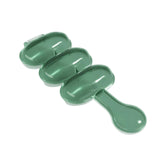 Maxbell Rice Balls Shaker DIY Sushi Decor Food Grade for Camping Home Outing Green