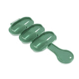 Maxbell Rice Balls Shaker DIY Sushi Decor Food Grade for Camping Home Outing Green