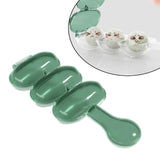 Maxbell Rice Balls Shaker DIY Sushi Decor Food Grade for Camping Home Outing Green