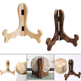 Maxbell Easel Plate Display Photo Holder Stand for Picture Frames Photo Easel Decor Beige