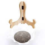 Maxbell Easel Plate Display Photo Holder Stand for Picture Frames Photo Easel Decor Beige