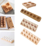 Maxbell Multi Grid Egg Holder Portable Double Row for Fridge Refrigerator Household 6 Hole