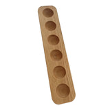 Maxbell Multi Grid Egg Holder Portable Double Row for Fridge Refrigerator Household 6 Hole