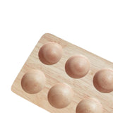Maxbell Multi Grid Egg Holder Portable Double Row for Fridge Refrigerator Household 10 Slot