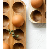 Maxbell Multi Grid Egg Holder Portable Double Row for Fridge Refrigerator Household 10 Slot
