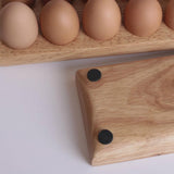 Maxbell Multi Grid Egg Holder Portable Double Row for Fridge Refrigerator Household 10 Slot