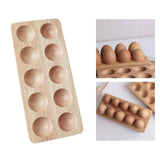 Maxbell Multi Grid Egg Holder Portable Double Row for Fridge Refrigerator Household 10 Slot