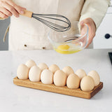 Maxbell Multi Grid Egg Holder Portable Double Row for Fridge Refrigerator Household 12 Hole