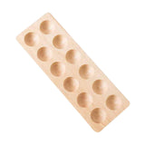 Maxbell Multi Grid Egg Holder Portable Double Row for Fridge Refrigerator Household 12 Hole