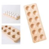Maxbell Multi Grid Egg Holder Portable Double Row for Fridge Refrigerator Household 12 Hole