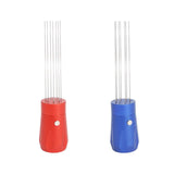 Maxbell Stainless Steel Coffee Stirrer Coffee Stirring Tool for Coffee Shop Hotel Red