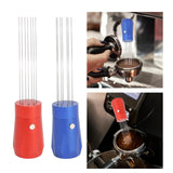 Maxbell Stainless Steel Coffee Stirrer Coffee Stirring Tool for Coffee Shop Hotel Red