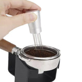 Maxbell Stainless Steel Coffee Stirrer Coffee Stirring Tool for Coffee Shop Hotel Red