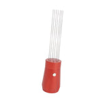 Maxbell Stainless Steel Coffee Stirrer Coffee Stirring Tool for Coffee Shop Hotel Red