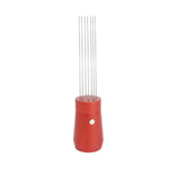 Maxbell Stainless Steel Coffee Stirrer Coffee Stirring Tool for Coffee Shop Hotel Red