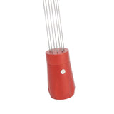 Maxbell Stainless Steel Coffee Stirrer Coffee Stirring Tool for Coffee Shop Hotel Red