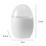 Maxbell Creative Toothpick Box with Lid Egg Shape for Dinner Table Hotel Decoration