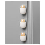 Maxbell Creative Toothpick Box with Lid Egg Shape for Dinner Table Hotel Decoration