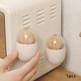 Maxbell Creative Toothpick Box with Lid Egg Shape for Dinner Table Hotel Decoration