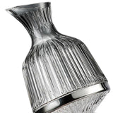 Maxbell 360 Degree Rotating Wine Decanter Wine Aerator for Party Events Accessories Argent