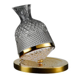 Maxbell 360 Degree Rotating Wine Decanter Wine Aerator for Party Events Accessories Aureate