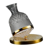 Maxbell 360 Degree Rotating Wine Decanter Wine Aerator for Party Events Accessories Aureate