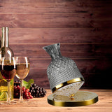 Maxbell 360 Degree Rotating Wine Decanter Wine Aerator for Party Events Accessories Aureate