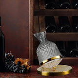 Maxbell 360 Degree Rotating Wine Decanter Wine Aerator for Party Events Accessories Aureate