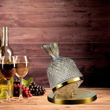 Maxbell 360 Degree Rotating Wine Decanter Wine Aerator for Party Events Accessories Aureate Base